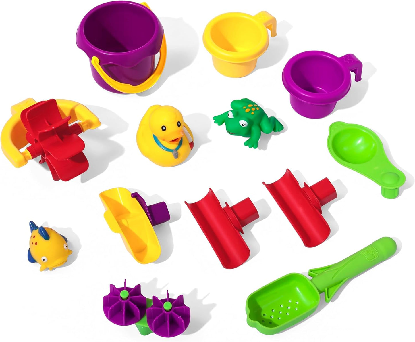 Step2 Rain Showers Splash Pond Toddler Water Table, Kids Water and Sand